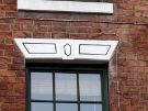 View: a05586 Fine decoration over windows of the Bath Hotel, Nos. 66 - 68 Victoria Street