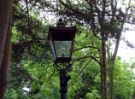 View: a05594 Believed to be a lamp in play area at Sheffield Hallam University Nursery, Broomgrove Road