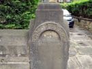 View: a05623 Merlin House gatepost, 55 Broomgrove Road