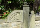 View: a05691 Decorative gatepost at No 48 Westbourne Road 