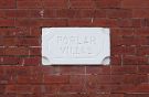 View: a05699 No 76 Southgrove Road - Poplar Villas name stone 