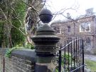 View: a05703 Ornate gate post of No 7 Broomhall Road (Clifton House)