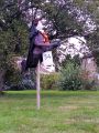 View: a05760 Greenhill Scarecrow Festival - Harry Potter scarecrow