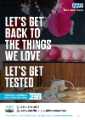 View: a05963 Covid-19 pandemic: NHS / Sheffield City Council graphic - Let's get back to the things we love - let's get tested