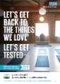 View: a05964 Covid-19 pandemic: NHS / Sheffield City Council graphic - Let's get back to the things we love - let's get tested