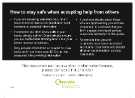 View: a05967 Covid-19 pandemic: Sheffield City Council community helpline flier (reverse)