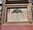 View: a06018 World War One memorial, West Riding Divisional Royal Engineers, Somme Barracks, Glossop Road