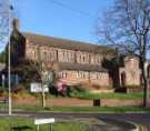 View: a06073 St. Polycarp C. of E. Church (Malin Bridge), No. 33 Wisewood Lane from the junction with Loxley Road