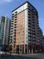 View: a06107 Metis Building, flats, Scotland Street at the junction of Tenter Street