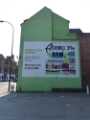 View: a06186 Advertising mural for Adam Law, solicitors, Nos. 759 - 761 Attercliffe Road