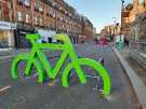 View: a06310 Bicycle racks, Pinstone Street