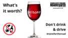 View: a06337 South Yorkshire Safer Roads Partnership (SYSRP) graphic - don't drink and drive campaign