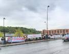 View: a06813 Protestors against Israeli airstrikes on Gaza, Sheaf Street