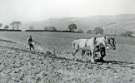 View: a06964 Ploughing - looking down towards Underbank area from Long Lane or Langley Brook area, Stocksbridge