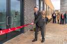 Sheffield Lord Mayor, Councillor Colin Ross, opening the new Sixth Form block at King Ecgbert School, Dore