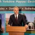 Oliver Coppard speaking after being elected Mayor of South Yorkshire