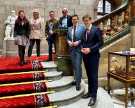 Visiting delegates from Bochum (Germany), Sheffield's oldest twin city (first paired in 1950), at the Town Hall, Pinstone Street