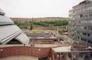 Park Hill Flats (back centre) from Arundel Gate showing (left) Adsetts Centre, (right) the Norfolk Building, Sheffield Hallam University and (front centre) Pond Street bus station