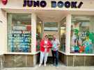 Juno Books, queer and intersectional feminist bookshop, No. 24 Chapel Walk