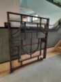 Metal gate on first floor staircase, Central Library, Surrey Street