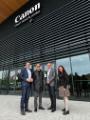 Visit of Oberbürgermeister Thomas Eiskirch (1st left), Thomas Wollinger (2nd right) and Jagoda Josch (1st right) from Bochum, Germany to the Sheffield Olympic Legacy Park Ltd., Attercliffe