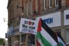 Demonstration by Sheffield Palestine Coalition in support of Gaza, Palestinians and Lebanon during Israel's military strikes