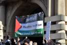 Demonstration by Sheffield Palestine Coalition in support of Gaza, Palestinians and Lebanon during Israel's military strikes