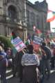 Demonstration by Sheffield Palestine Coalition in support of Gaza, Palestinians and Lebanon during Israel's military strikes