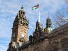 Flying of the Palestinian flag from the Town Hall, Pinstone Street