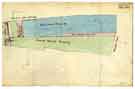 View: arc03852 Endorsed, 'Plan of - Daniel’s property in the Market Place in Sheffield', showing the adjacent property of John Jones