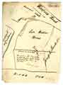 View: arc03853 Sketch of a piece of land late Walter Obornes and before him leased to Thomas Wright, [1839]