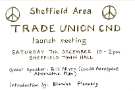 View: arc06149 Launch meeting of Sheffield Area Trade Union CND (TUCND)