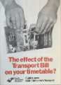 View: arc06160 Pamphlet warning of the impact of the Government's Transport Bill on public bus services, 1984/5