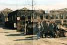 View: arc06227 Men on picket line during industrial dispute at Keeton, Sons and Company Limited, [1986-1994]