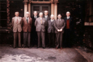 Sheffield Smelting Company Limited, Royds Mill, Windsor Street - senior staff at the retirement of S.F. Jackson