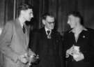 John Henry Bingham, Lord Mayor of Sheffield, 1954-1955: The Star Walk, presentation of prizes, City Hall