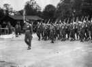 John Henry Bingham, Lord Mayor of Sheffield, 1954-1955: Pass[ing] Out Parade, York and Lancaster Regiment, Pontefract Barracks