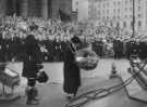 Annual Service of Remembrance, War Memorial, Barkers Pool