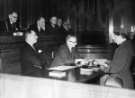 John Henry Bingham, Lord Mayor of Sheffield, 1954-1955: Taking of Oath by new Justices [of the Peace], Court House, Waingate