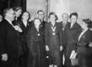 John Henry Bingham, Lord Mayor of Sheffield, 1954-1955: National Federation of Business and Professional Women's Clubs, luncheon, Grand Hotel, Leopold Street