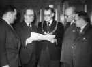 John Henry Bingham, Lord Mayor of Sheffield, 1954-1955: National Union of Teachers, meeting, City Hall