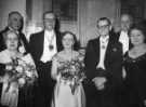 John Henry Bingham, Lord Mayor of Sheffield, 1954-1955: [Sheffield and District] Wholesale Fruit and Potato Merchants [Association], dinner and dance, Royal Victoria Hotel,