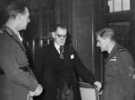 John Henry Bingham, Lord Mayor of Sheffield, 1954-1955: Imperial Defence College officers visit the Town Hall