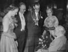 John Henry Bingham, Lord Mayor of Sheffield, 1954-1955: reception and ball, Town Hall