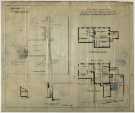 No. 17 Paradise Square, Sheffield (formerly the Shrewsbury Hotel) - site and floor plans of conversion of a house into two dwellings