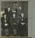 Official photograph taken at the Town Hall, for the Sheffield Telegraph, of Princess Marina (1906-1968), the Duchess of Kent's visit to Sheffield