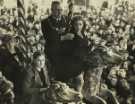 Lord Mayor, Councillor Samuel Hartley Marshall JP and the Lady Mayoress at the opening of Butlin's fair, Hillsborough Park