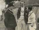 Lord Mayor, Councillor Samuel Hartley Marshall JP (1st left) at the opening of the Southey Cricket Week, Longley Park