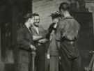 Lady Mayoress, Mrs Marshall meeting employees during the visit to Newton Chambers Ltd., Thornbridge Ironworks