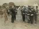 Lord Mayor, Councillor Samuel Hartley Marshall JP and Lady Mayoress, Mrs Marshall visiting the Boys Brigade camp at Castleton, Derbyshire